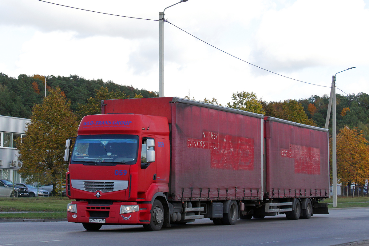 Калининградская область, № Р 744 ЕР 39 — Renault Premium ('2006)