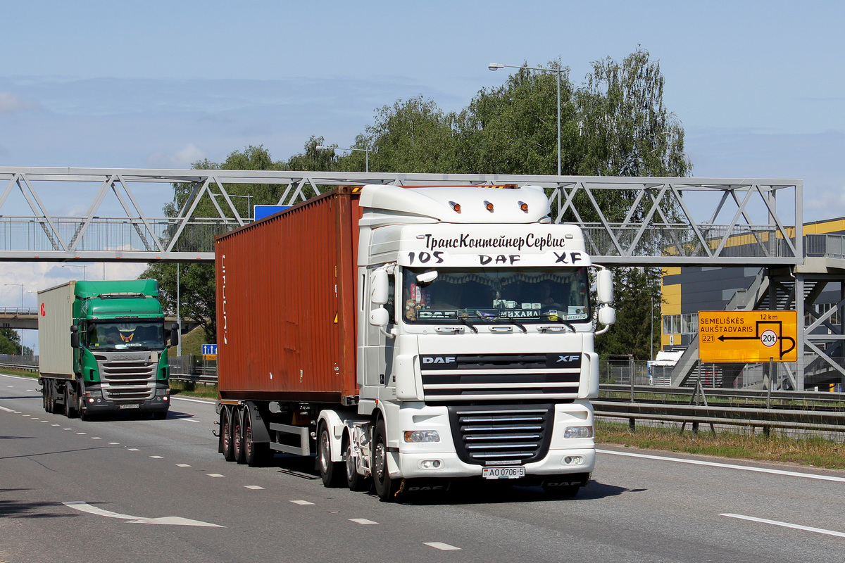 Минская область, № АО 0706-5 — DAF XF105 FTP