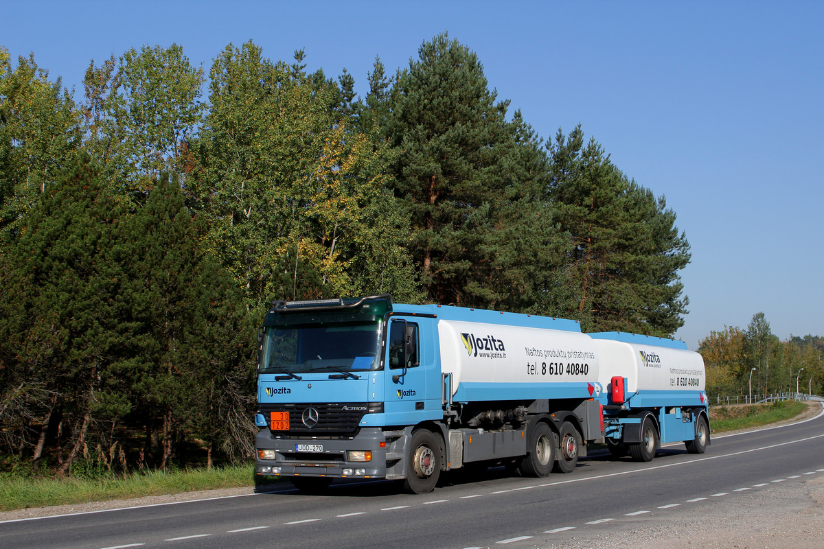 Литва, № JOD 270 — Mercedes-Benz Actros ('1997)