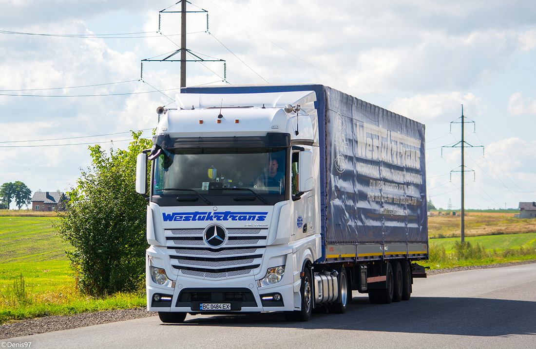 Львовская область, № ВС 0484 ЕХ — Mercedes-Benz Actros ('2011) 1845