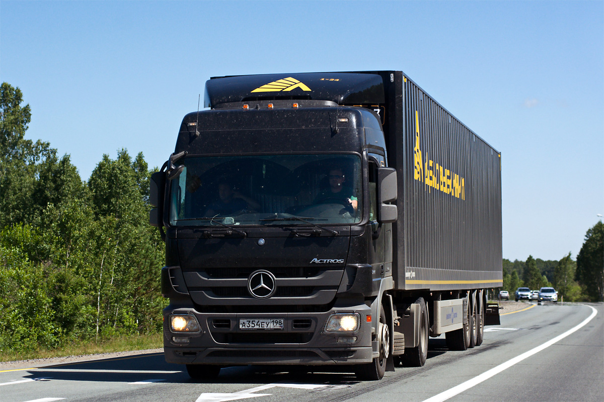 Красноярский край, № А 354 ЕУ 198 — Mercedes-Benz Actros ('2009) 1844