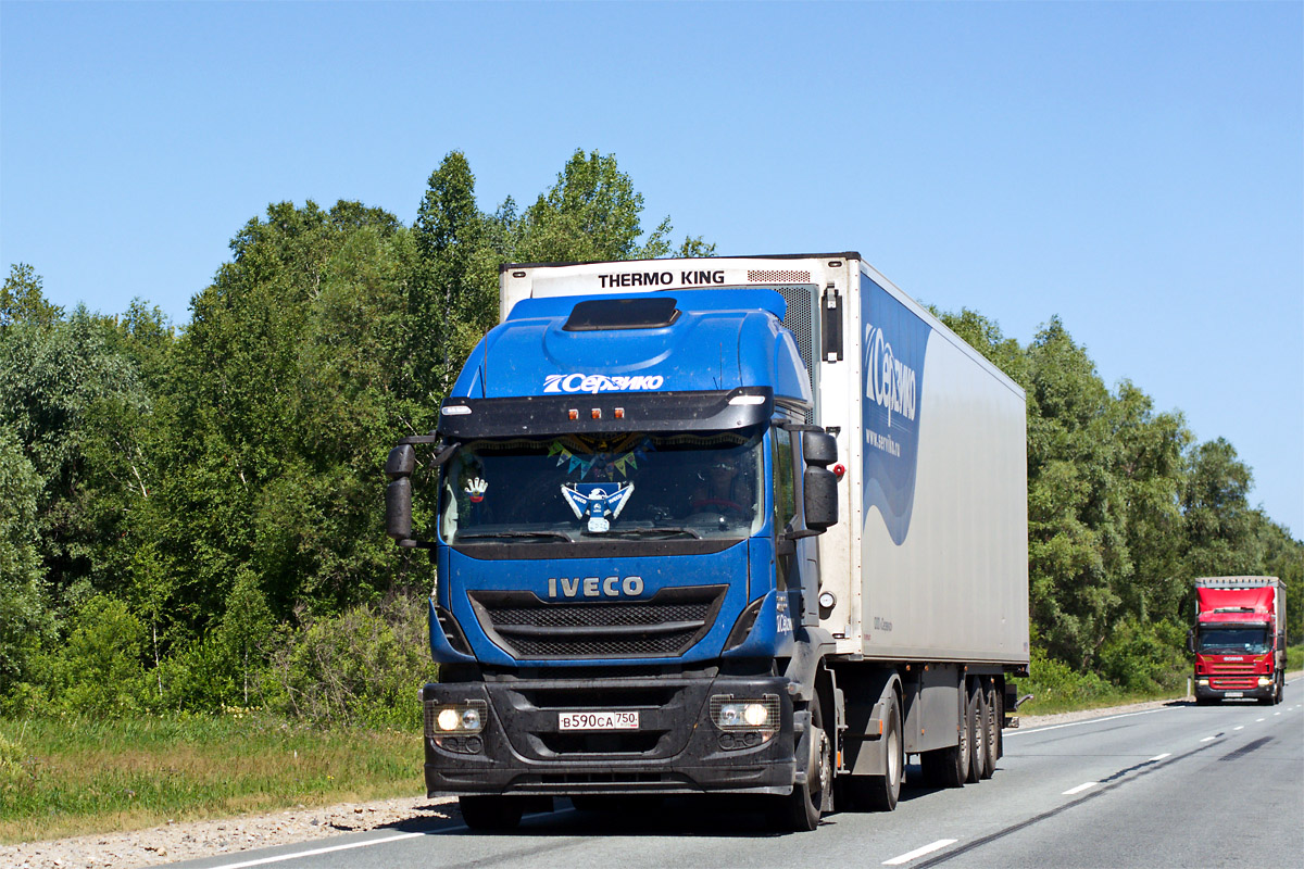 Иркутская область, № В 590 СА 750 — IVECO Stralis ('2012)