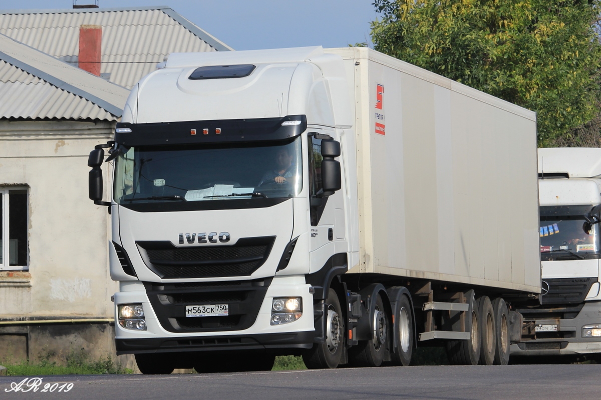 Московская область, № М 563 СК 750 — IVECO Stralis ('2012) 460