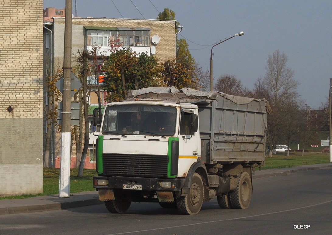 Витебская область, № АА 4869-2 — МАЗ-5551 (общая модель)