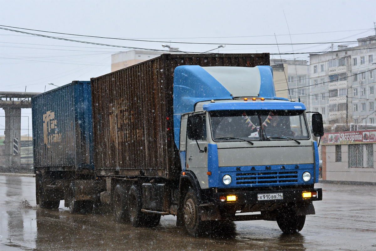 Саха (Якутия), № Х 910 ВВ 14 — КамАЗ-53212