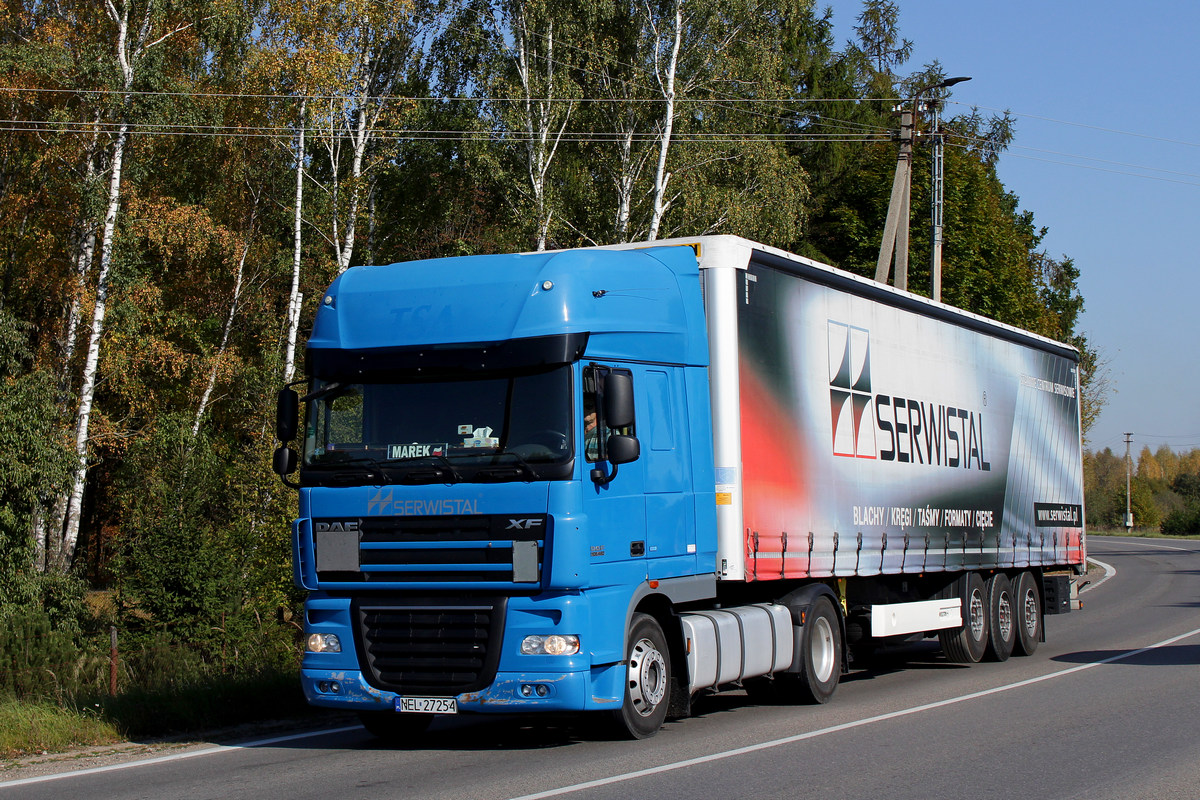 Польша, № NEL 27254 — DAF XF105 FT