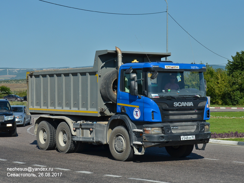 Крым, № В 548 НН 82 — Scania ('2011) P400