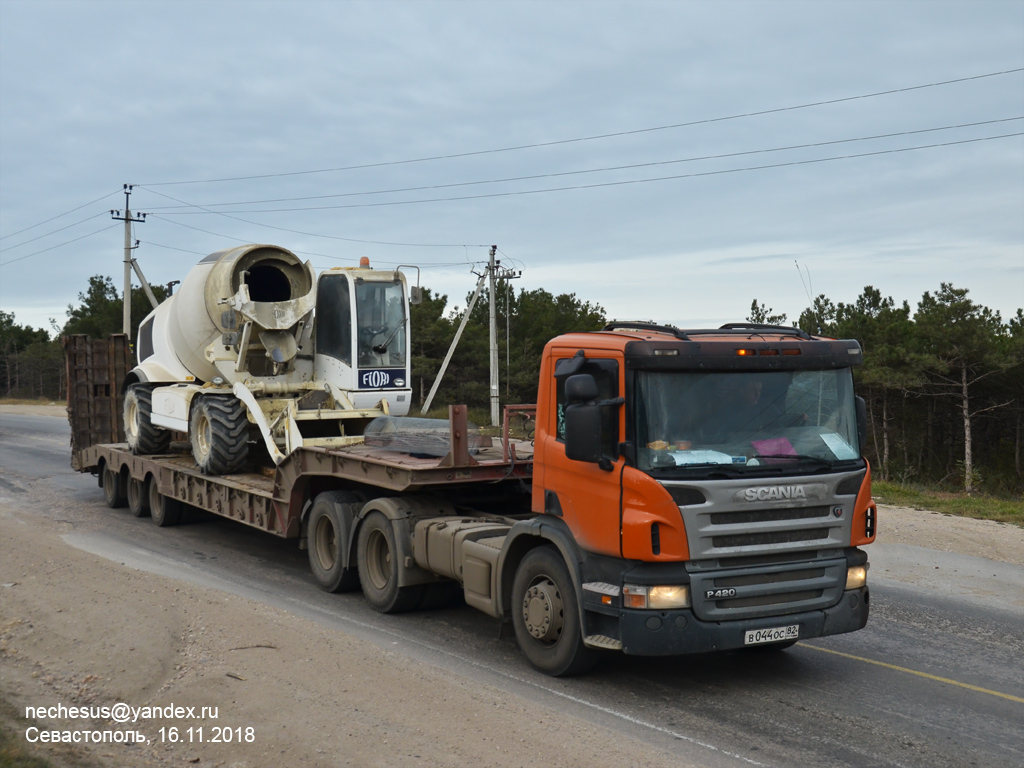 Крым, № В 044 ОС 82 — Scania ('2011) P420