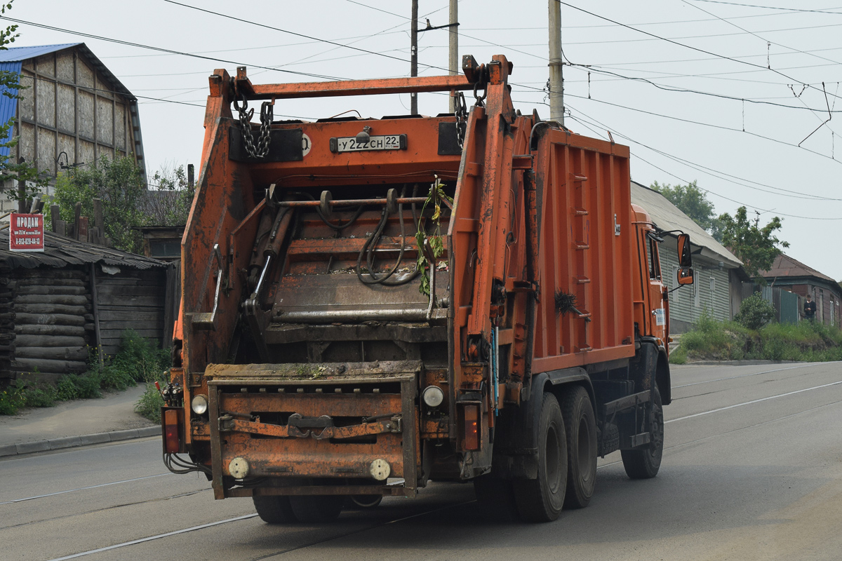 Алтайский край, № У 222 СН 22 — КамАЗ-65115-62