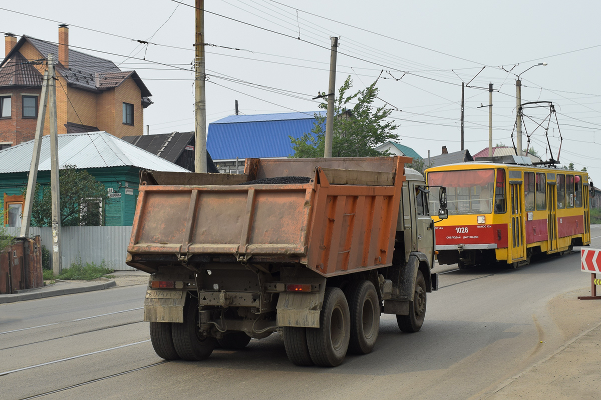 Алтайский край, № С 074 УТ 24 — КамАЗ-54115 [541150]