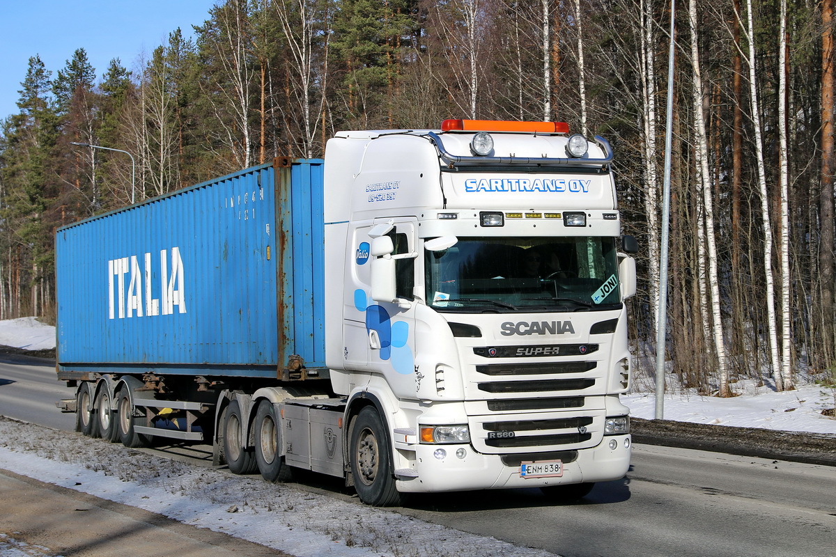 Финляндия, № ENM-838 — Scania ('2009) R560