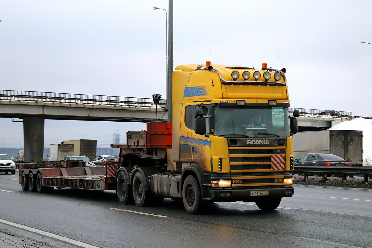 Ленинградская область, № Х 111 РС 47 — Scania ('1996) R144G