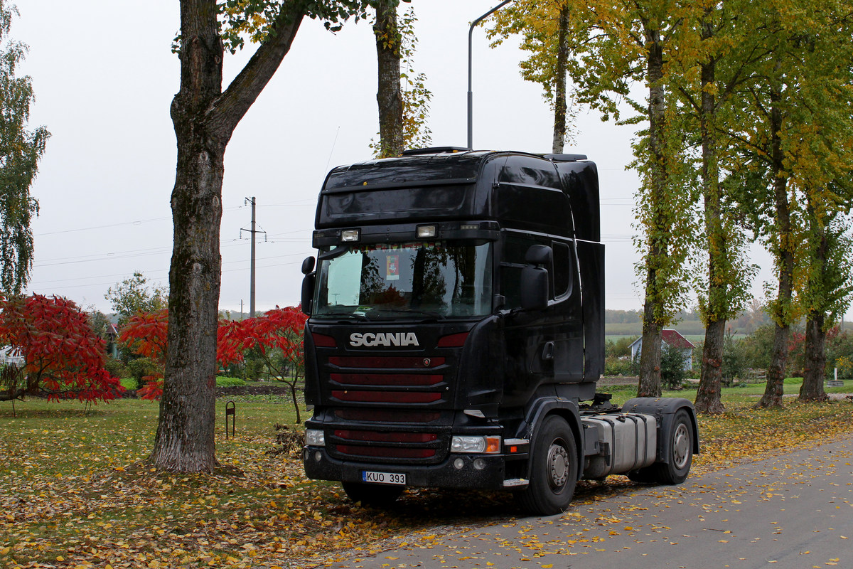 Литва, № KUO 393 — Scania ('2013, общая модель)