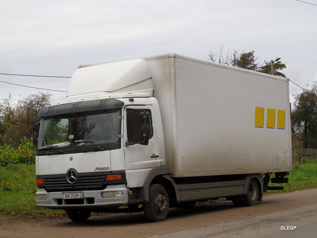 Витебская область, № АК 7625-2 — Mercedes-Benz Atego (общ.м)