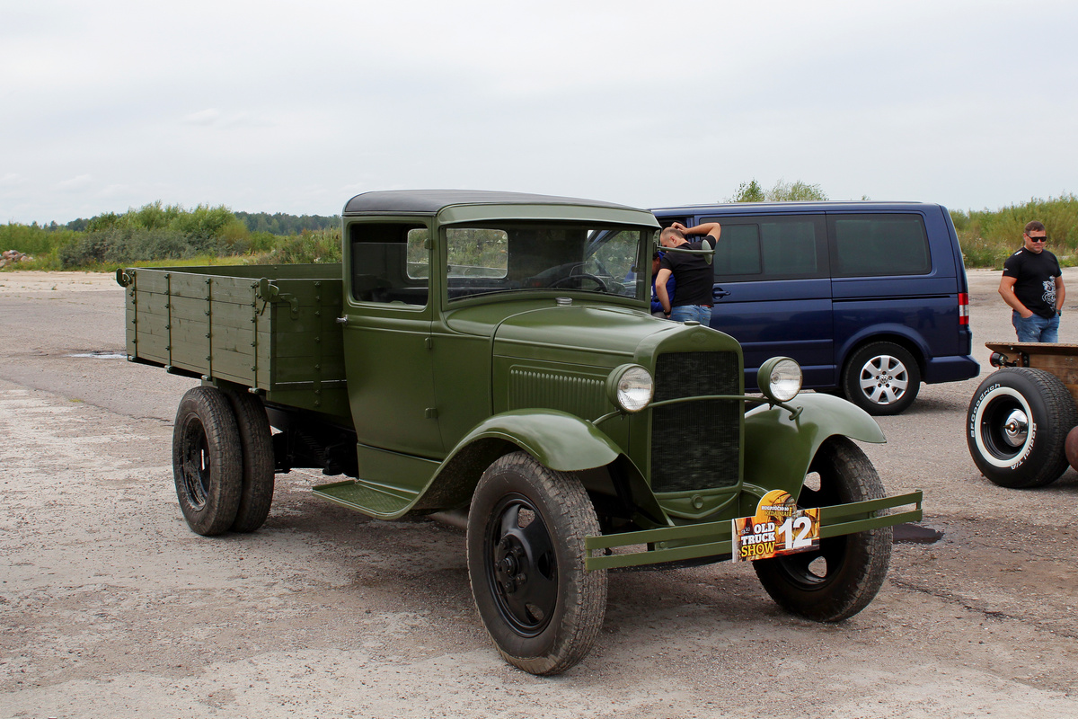 Литва, № (LT) U/N 0032 — ГАЗ-АА; Литва — Old Truck Show 2019