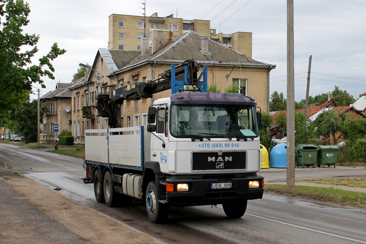 Литва, № JDA 906 — MAN F90 26.xxx (общая)