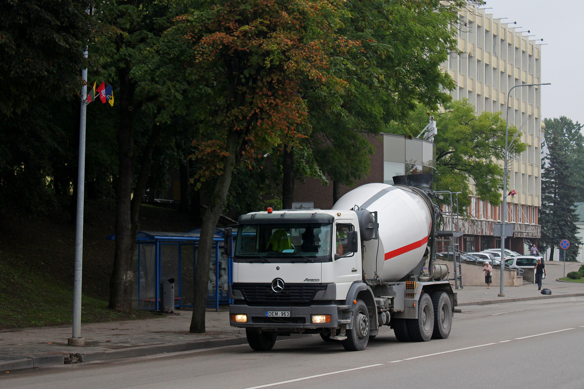 Литва, № DEM 963 — Mercedes-Benz Atego 2628