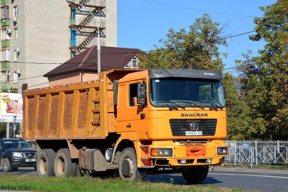 Краснодарский край, № Т 412 АТ 123 — Shaanxi Shacman F2000 SX325x