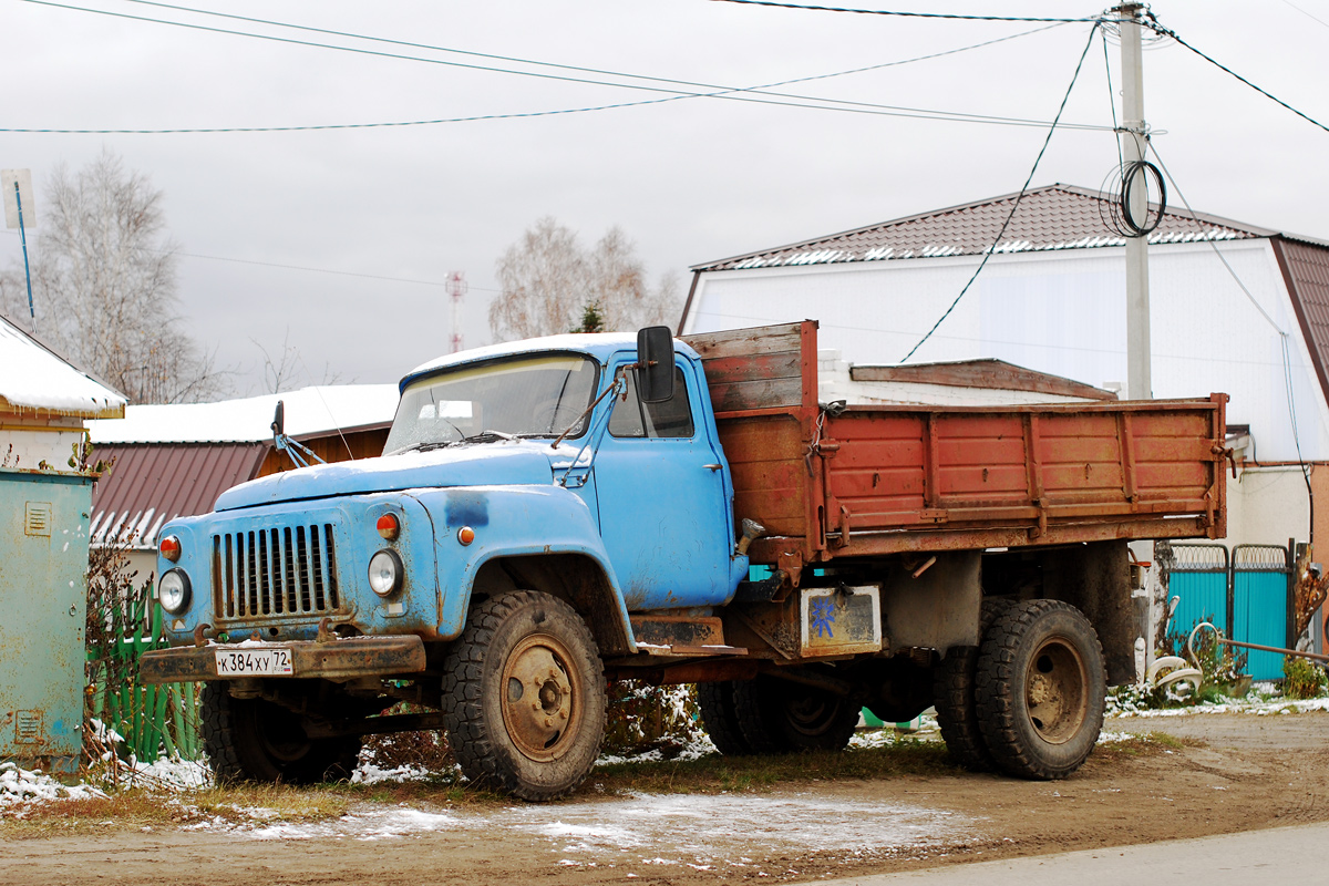 Тюменская область, № К 384 ХУ 72 — ГАЗ-53-12