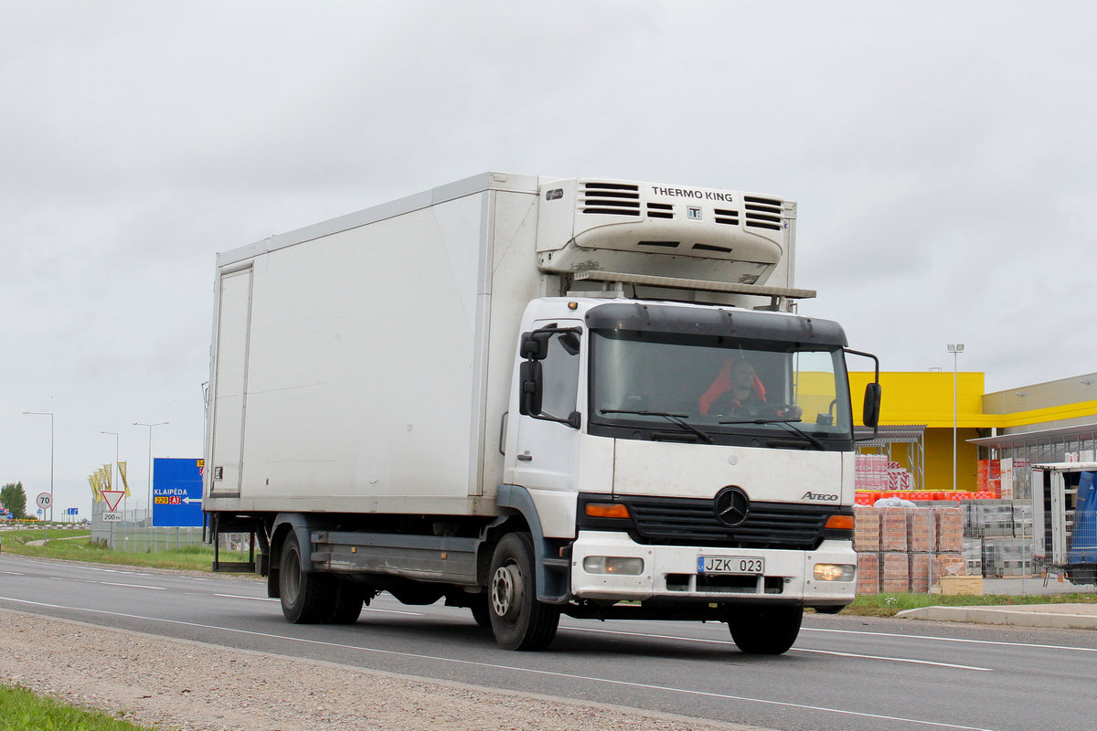 Литва, № JZK 023 — Mercedes-Benz Atego 1523