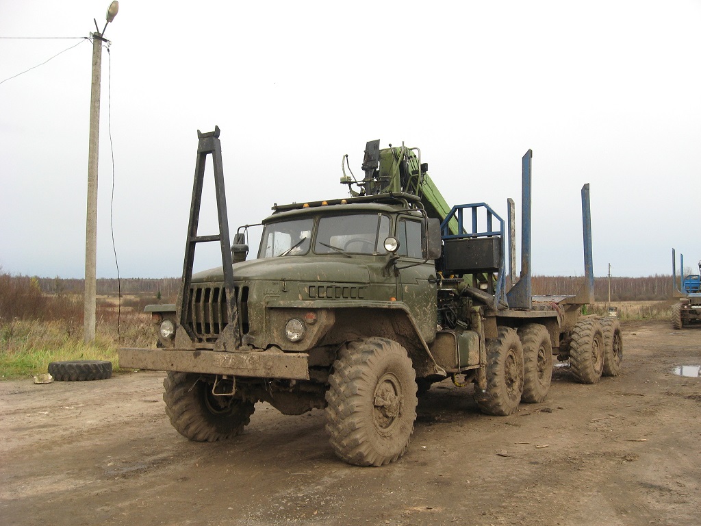 Тверская область, № (69) Б/Н 0109 — Урал-4320 (общая модель)