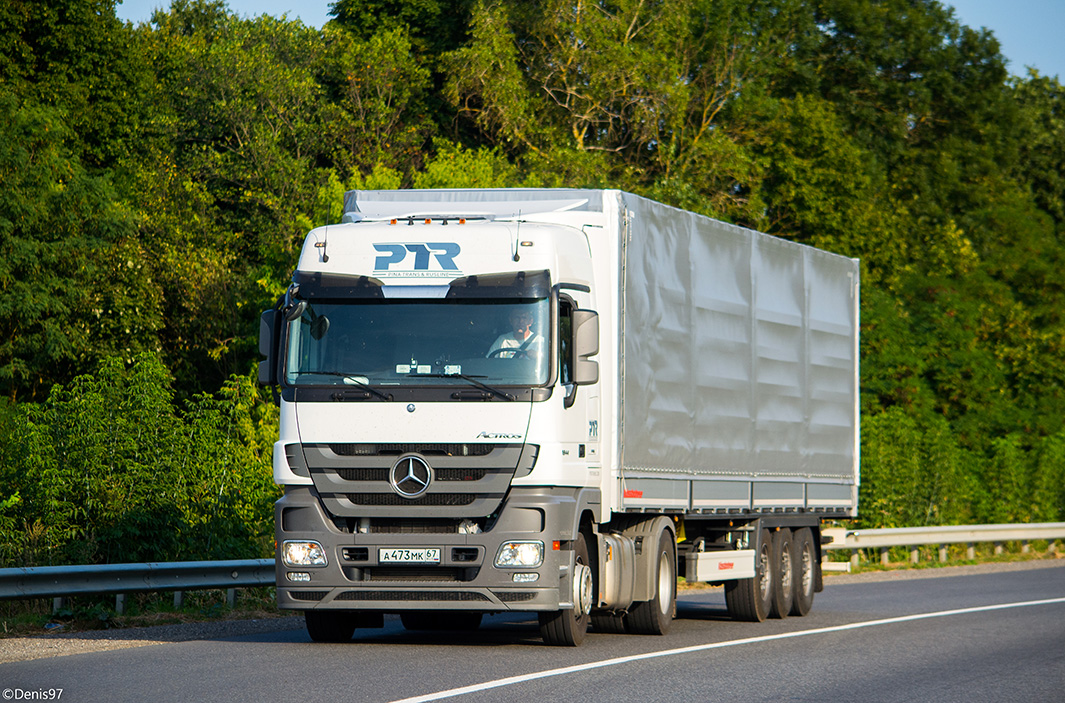 Смоленская область, № А 473 МК 67 — Mercedes-Benz Actros '09 1844 [Z9M]