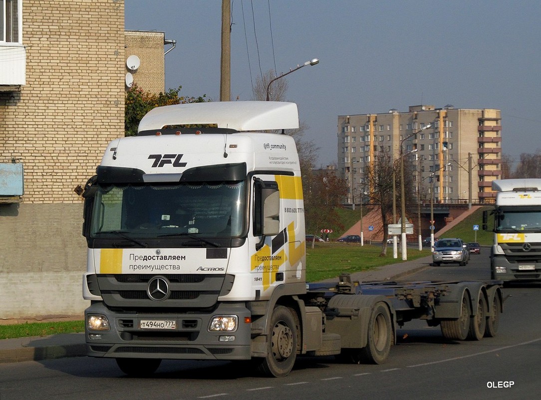 Москва, № Т 494 НО 777 — Mercedes-Benz Actros '09 1841 [Z9M]