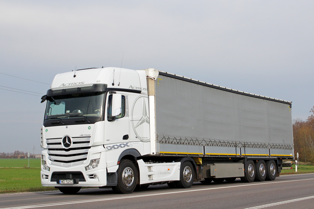 Латвия, № MD-5252 — Mercedes-Benz Actros ('2011) 1851