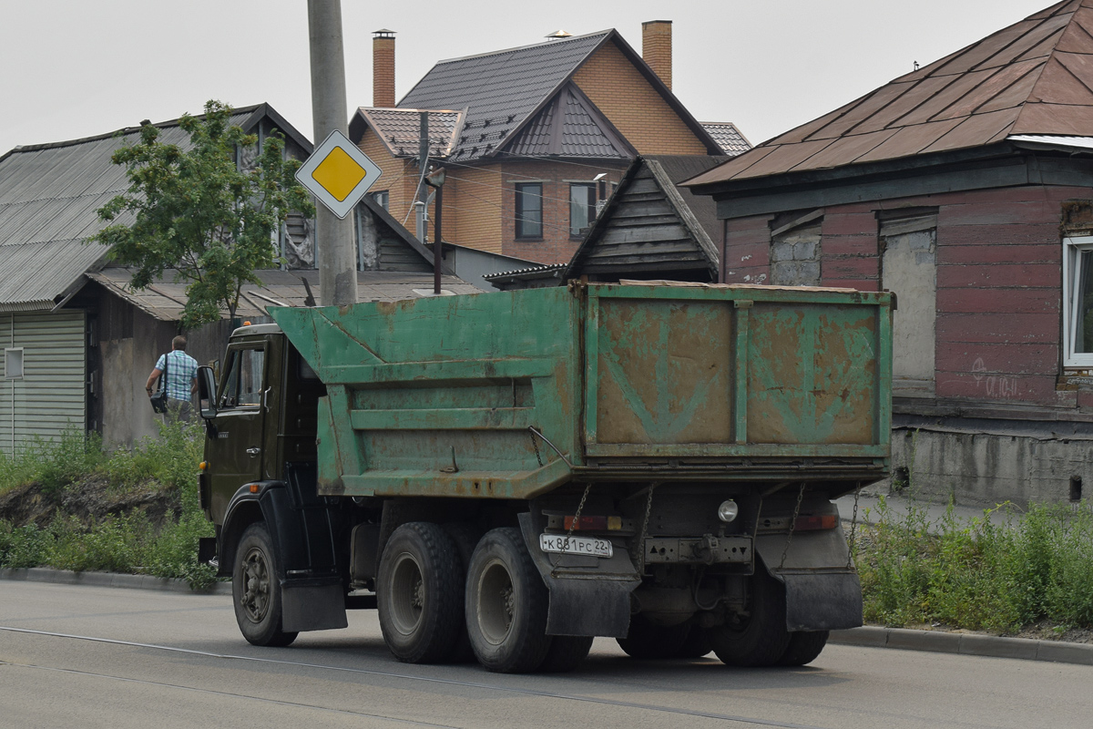 Алтайский край, № К 881 РС 22 — КамАЗ-55111 [551110]