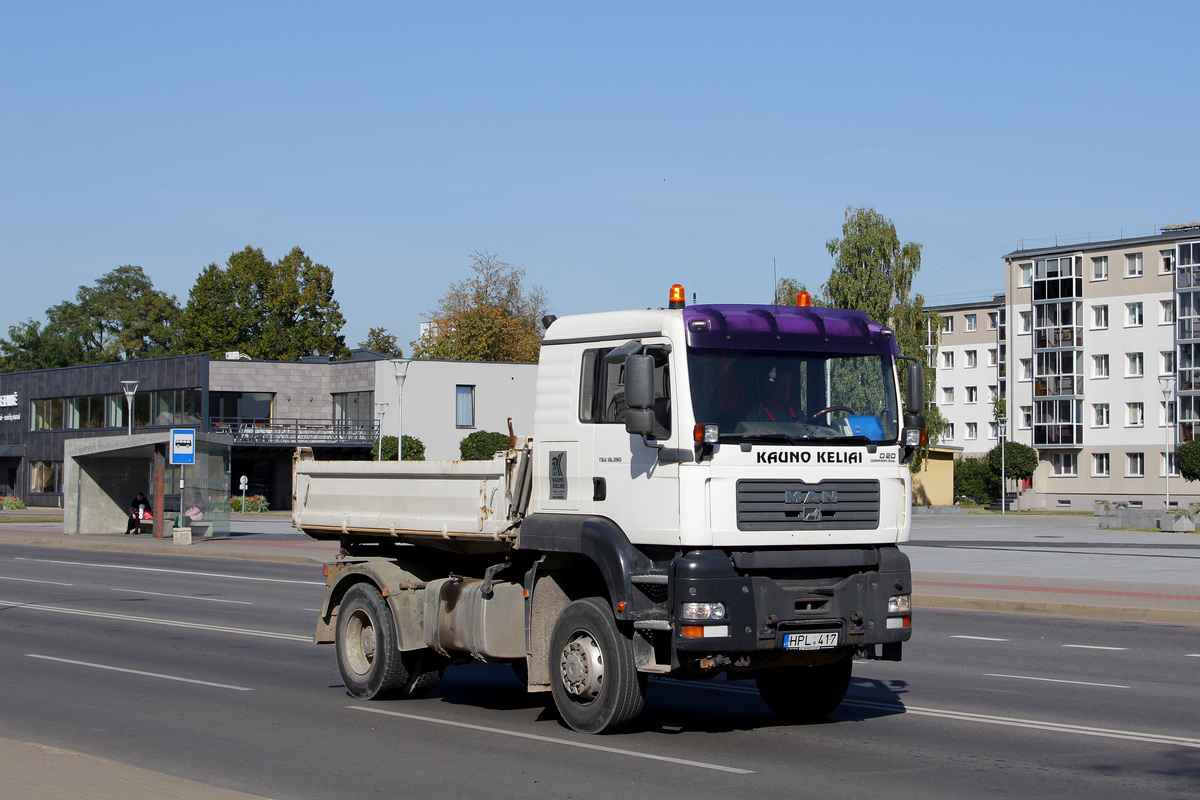 Литва, № HPL 417 — MAN TGA 18.390