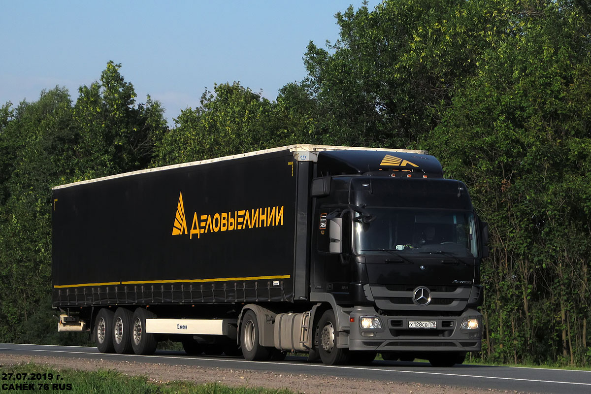 Санкт-Петербург, № 3456 — Mercedes-Benz Actros ('2009) 1844