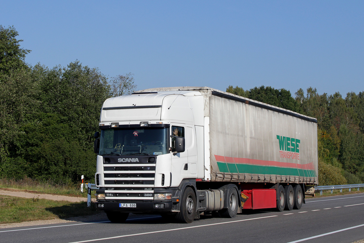 Литва, № LFA 696 — Scania ('1996) R114L