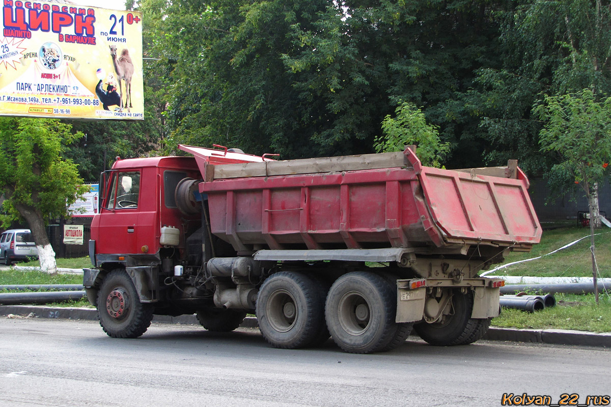 Алтайский край, № Е 297 УК 22 — Tatra 815 S3