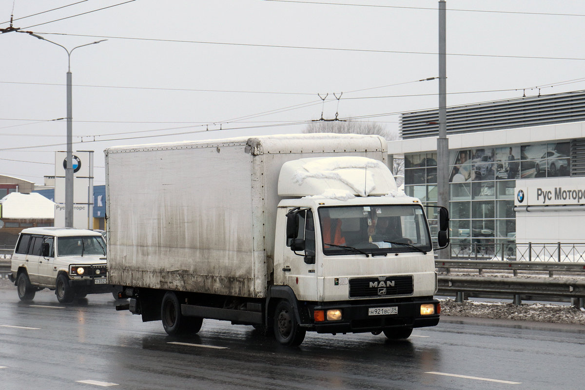 Калининградская область, № Н 921 ВС 39 — MAN L2000 (общая модель)