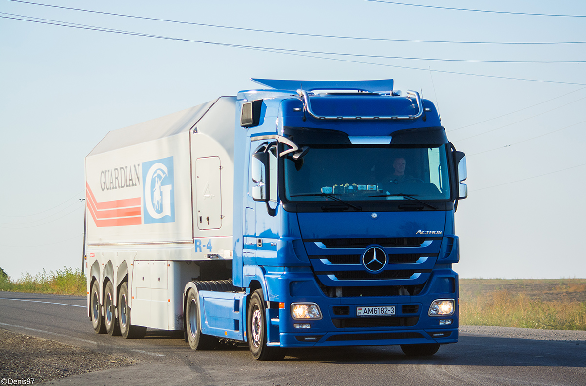 Гомельская область, № АМ 6182-3 — Mercedes-Benz Actros ('2009) 1844