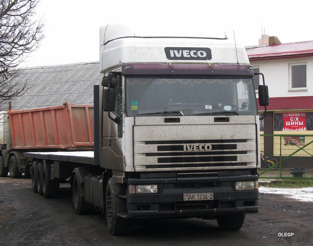 Витебская область, № АК 1234-2 — IVECO EuroStar