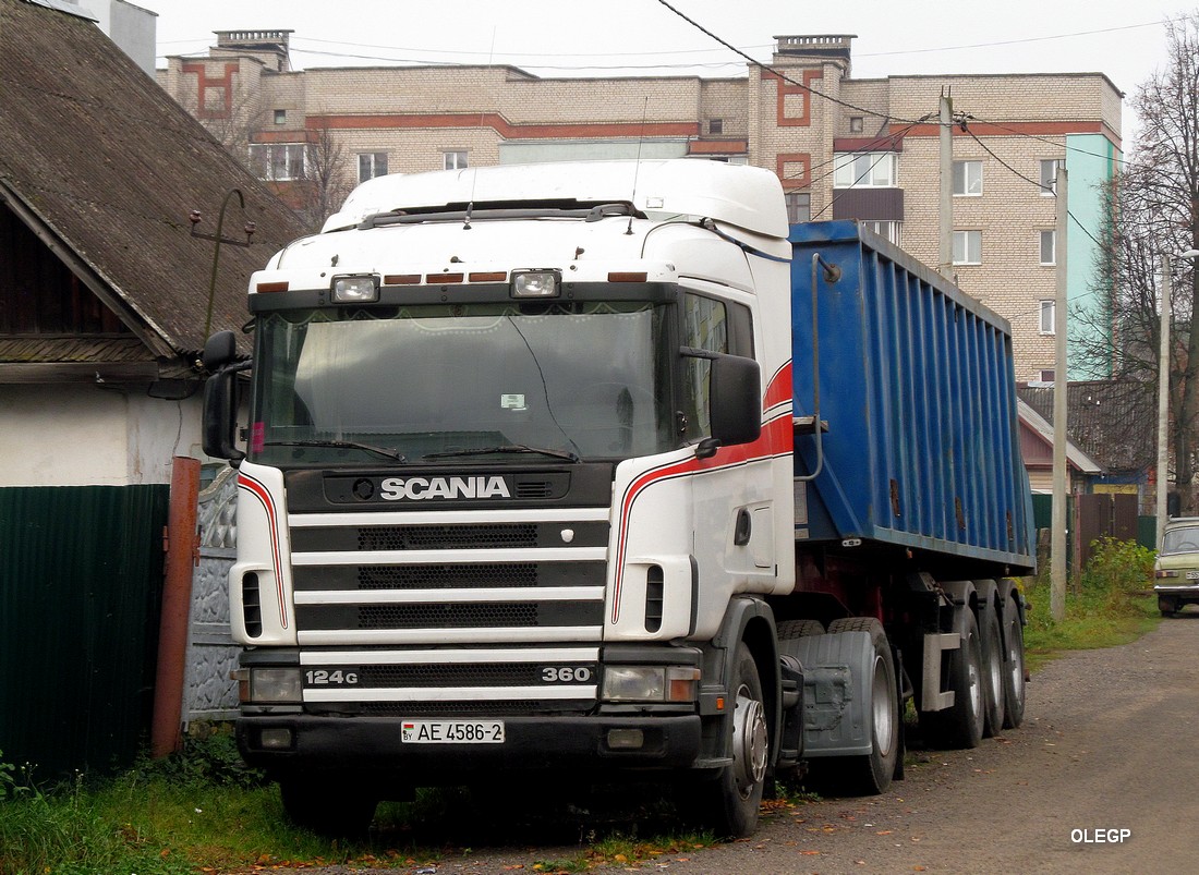 Витебская область, № АЕ 4586-2 — Scania ('1996) R124G