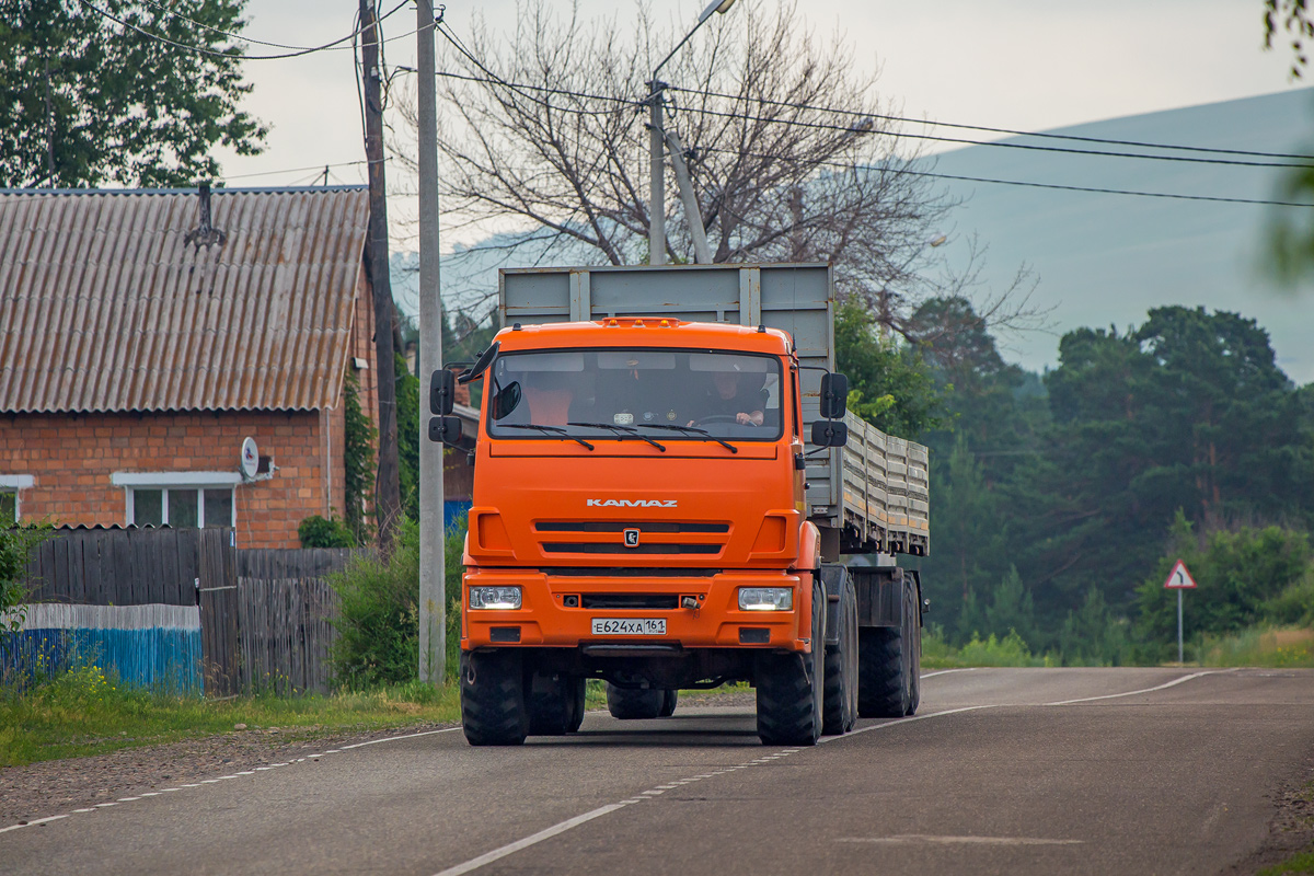 Ростовская область, № Е 624 ХА 161 — КамАЗ-43118-46