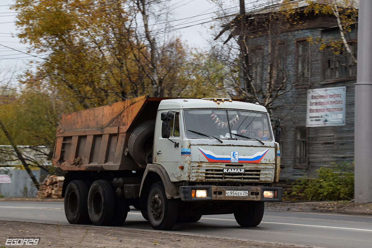 Архангельская область, № С 954 ЕХ 29 — КамАЗ-55111-02 [55111C]