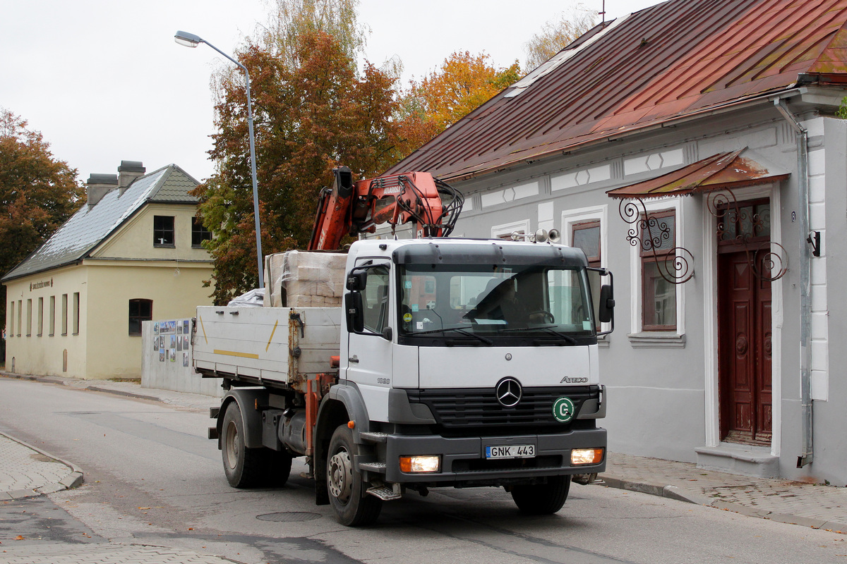 Литва, № GNK 443 — Mercedes-Benz Atego 1828