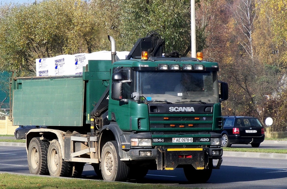 Могилёвская область, № АЕ 0978-6 — Scania ('1996) P124C