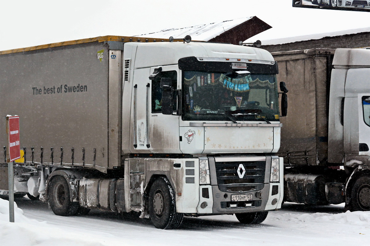 Краснодарский край, № С 110 НР 123 — Renault Magnum ('2008)