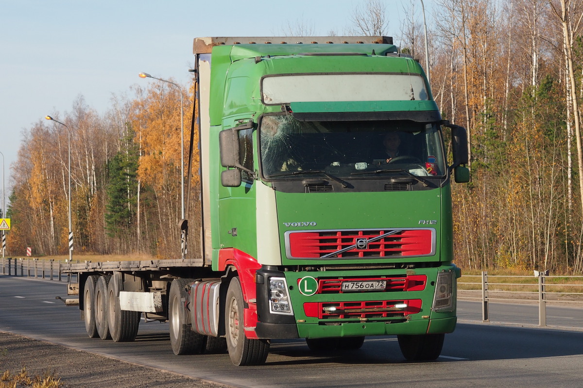 Тюменская область, № Н 756 ОА 72 — Volvo ('2002) FH12.460