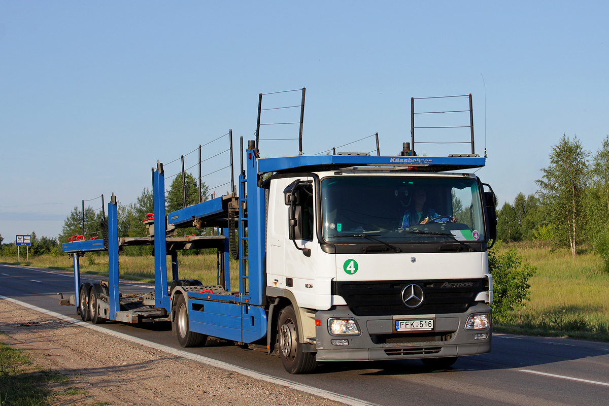 Литва, № FFK 516 — Mercedes-Benz Actros ('2003) 1836