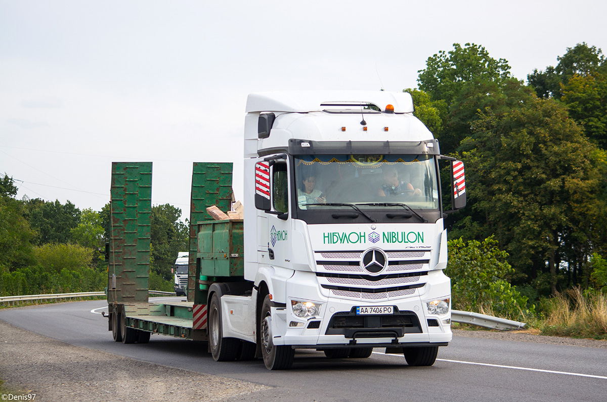 Николаевская область, № АА 7406 РО — Mercedes-Benz Actros ('2011) 1842