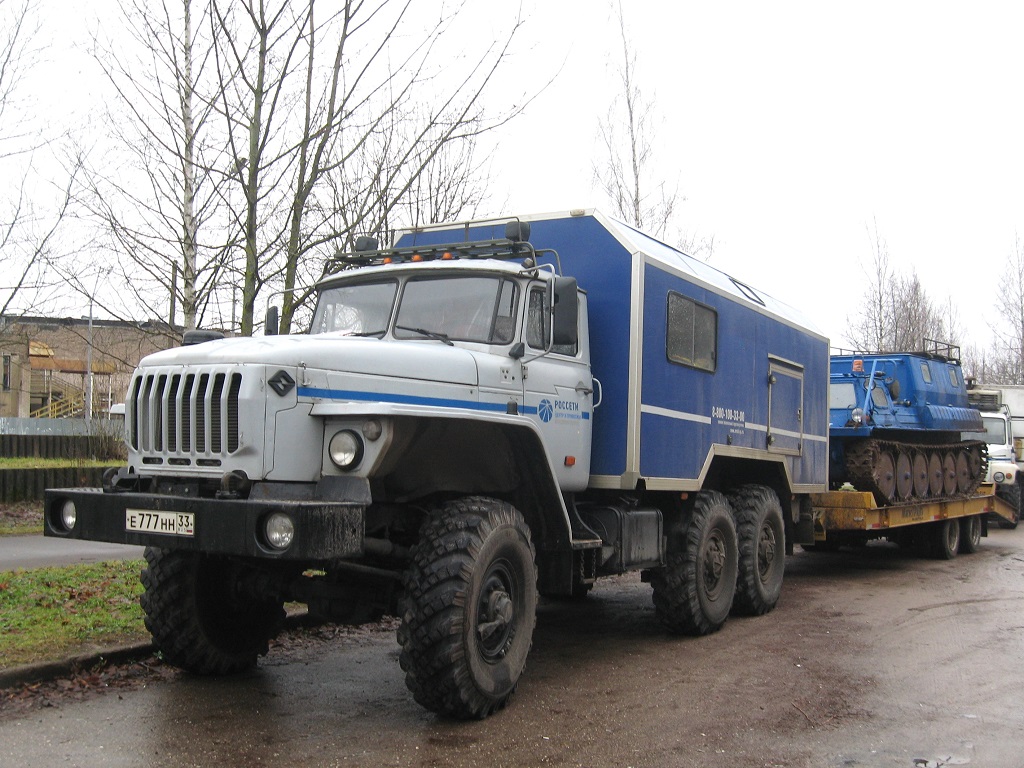 Владимирская область, № Е 777 НН 33 — Урал-4320-41