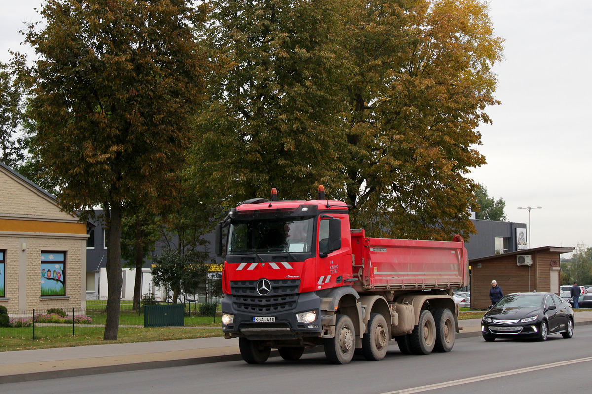 Литва, № KGA 410 — Mercedes-Benz Arocs (общ.м)