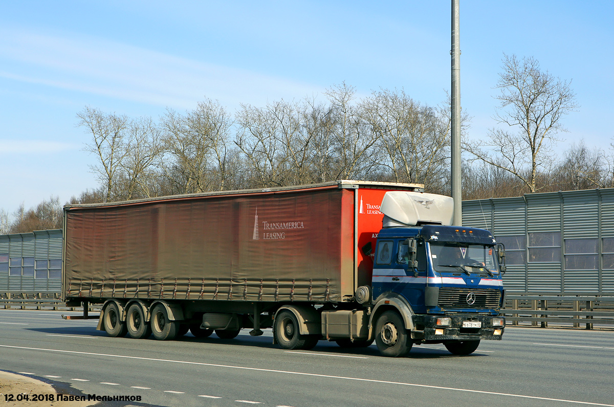 Московская область, № Е 678 ТМ 90 — Mercedes-Benz SK (общ. мод.)