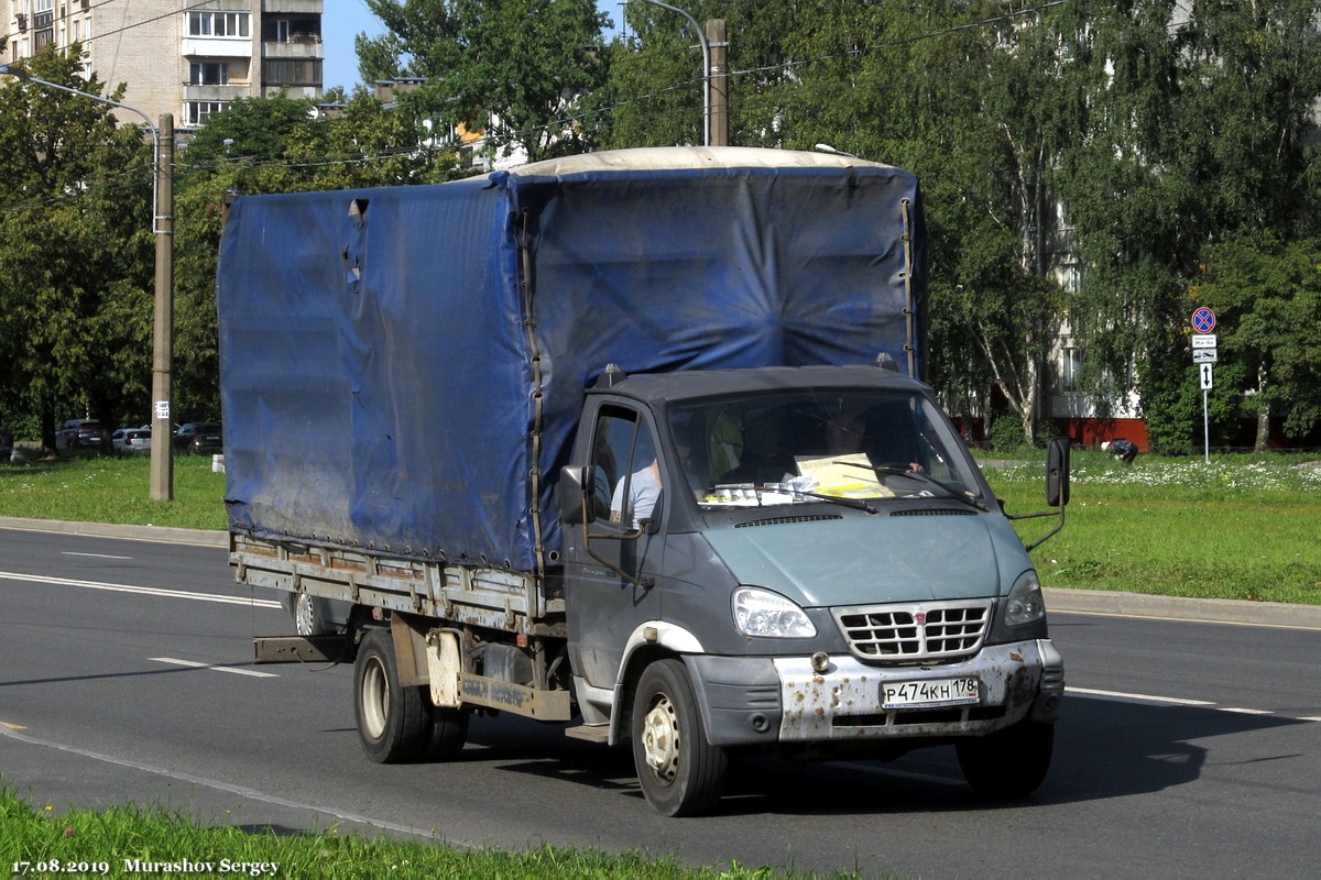 Санкт-Петербург, № Р 474 КН 178 — ГАЗ-331061 "Валдай"