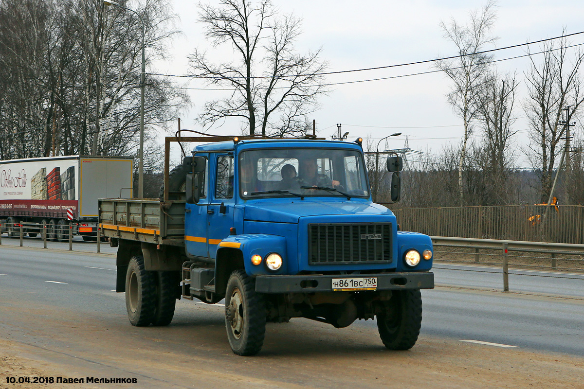 Московская область, № Н 861 ВС 750 — ГАЗ-33086 «Земляк»